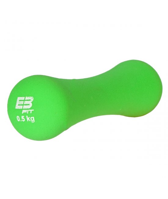  EB FIT ČINKA JEDNORUČNÁ NA AEROBIC, NEOPRÉN, 2x0,5 KG zelená